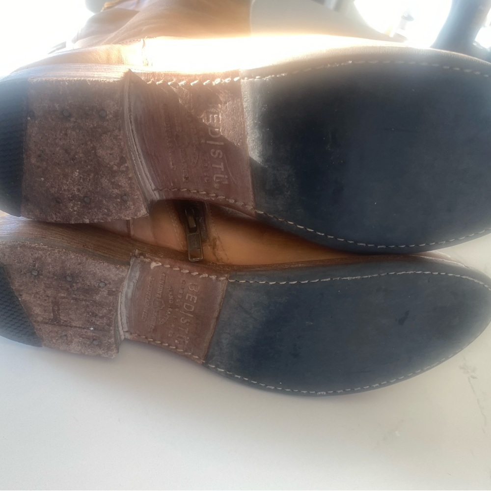 Bed Stu Manchester Tan Leather Boots - Picture 2 of 4